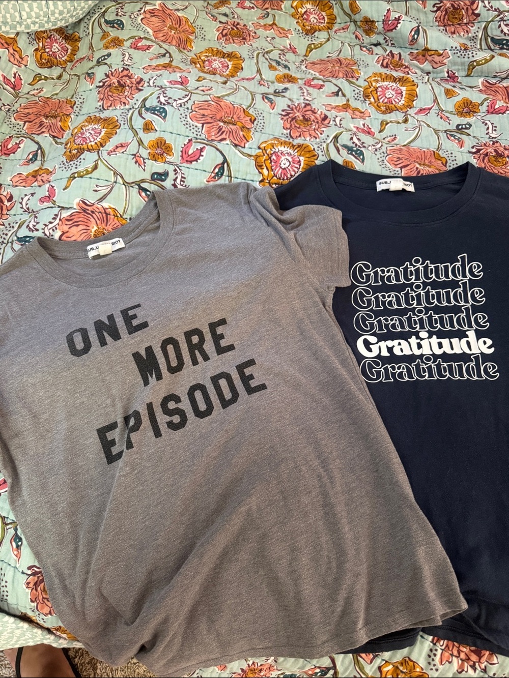 Suburban Riot tees